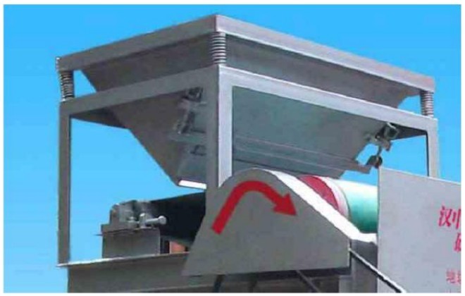 磁選機的料斗